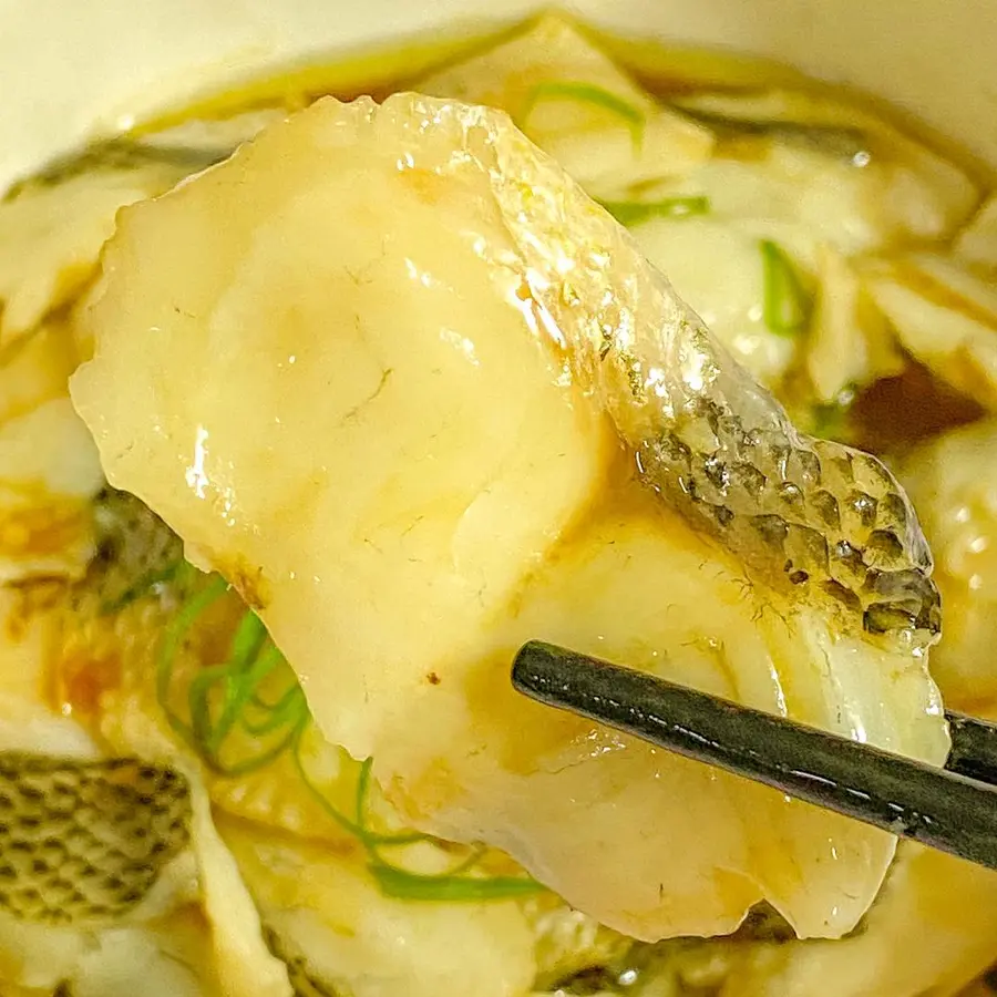 Steamed sea bass fillet step 0