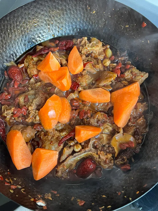 Braised lamb step 0