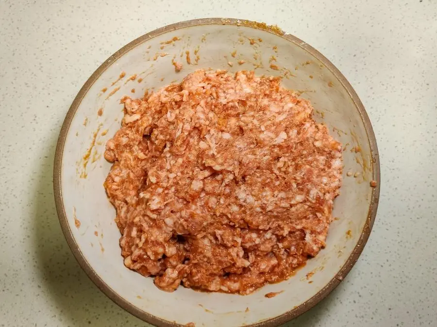 Chinese New Year's Eve Rice Hometown Fried Pork  Meatballs Fried Meatballs step 0