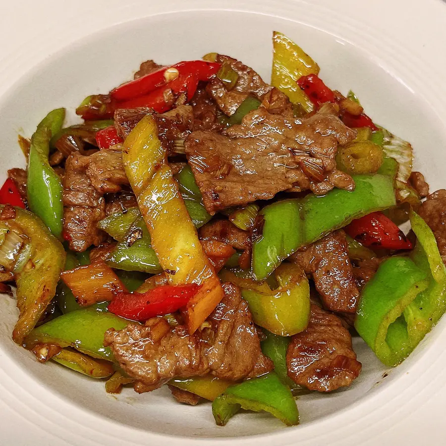 Home-style stir-fried beef (tender and smooth)