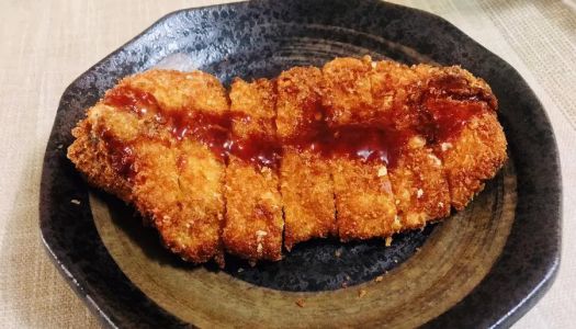 Homemade Pork Cutlet (Self-Mixed Sauce)