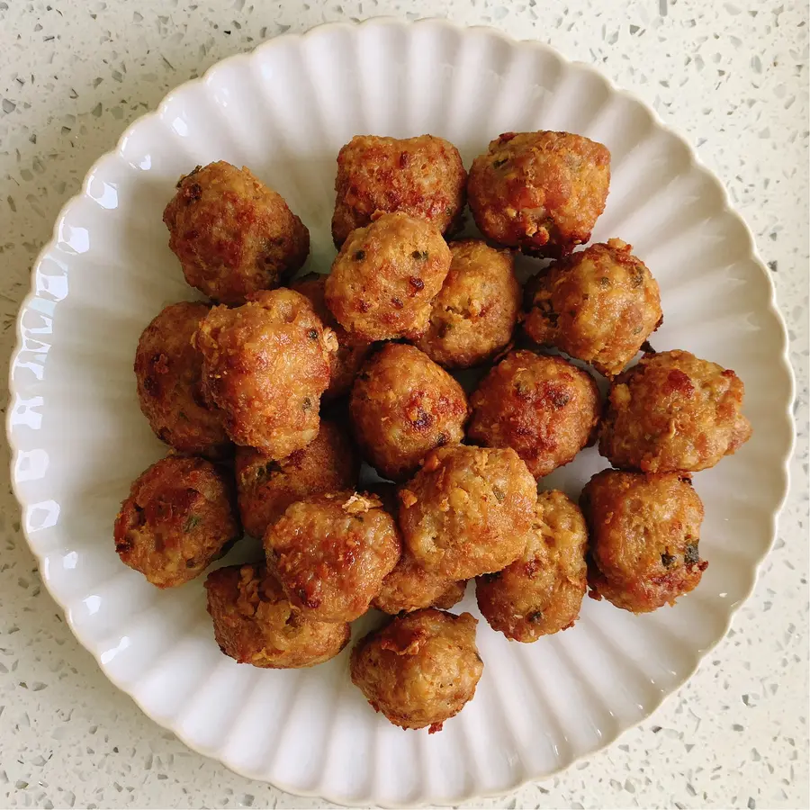 Fried meatballs