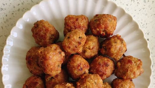 Fried meatballs