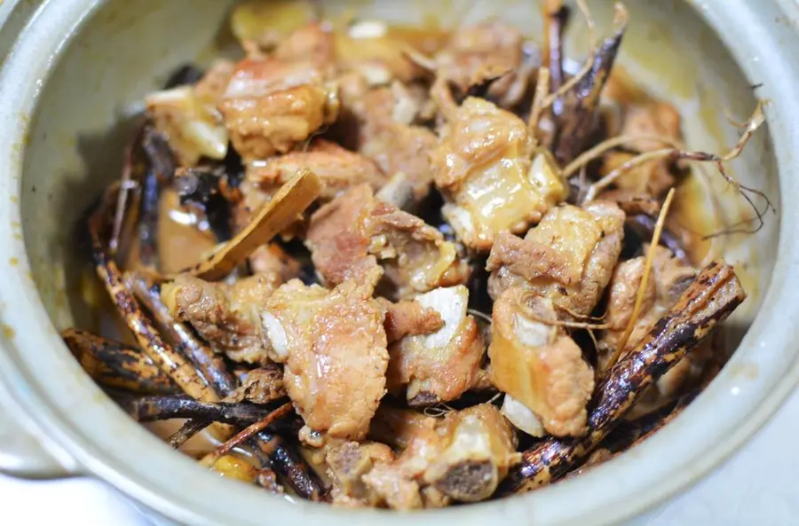 Five-finger peach baked pork ribs ~ really fragrant step 0