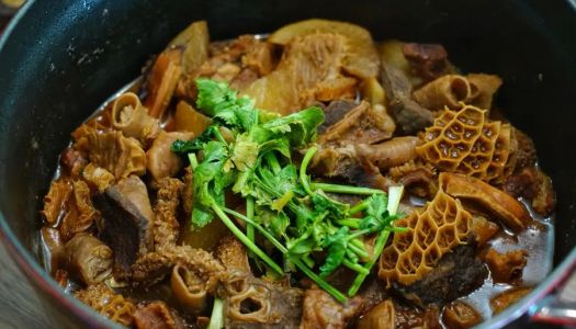 Cantonese radish beef offal pot