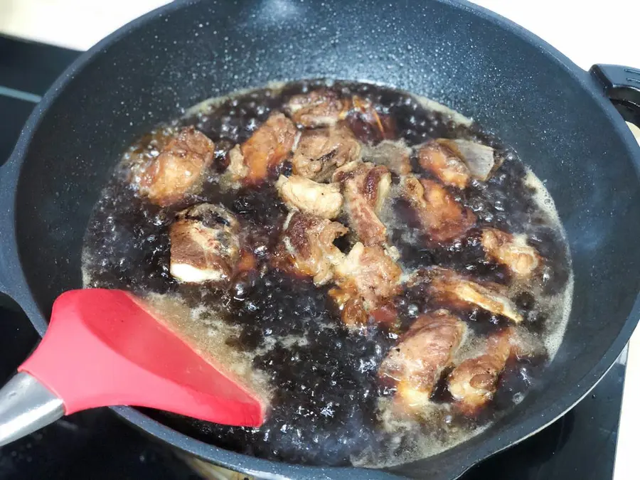 No fried sugar color Super simple sweet and sour pork ribs step 0