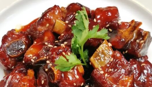 Sweet and sour pork ribs (with less oil, no fried sugar, home-cooked method, easy to understand, sweet and sour and palatable)