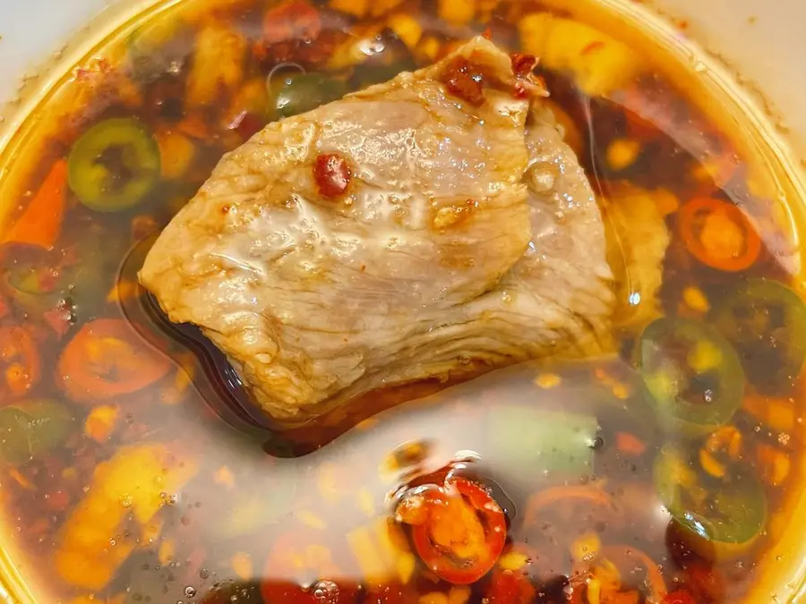 Stewed pork ribs and radish soup step 0