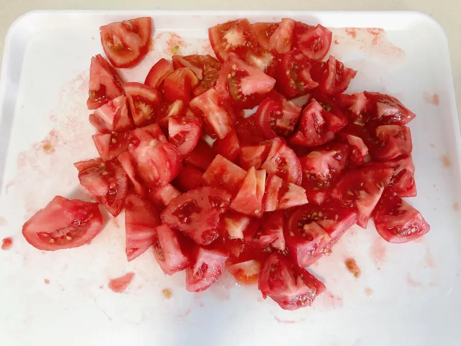 Tomato brisket The method is simple and super rice step 0