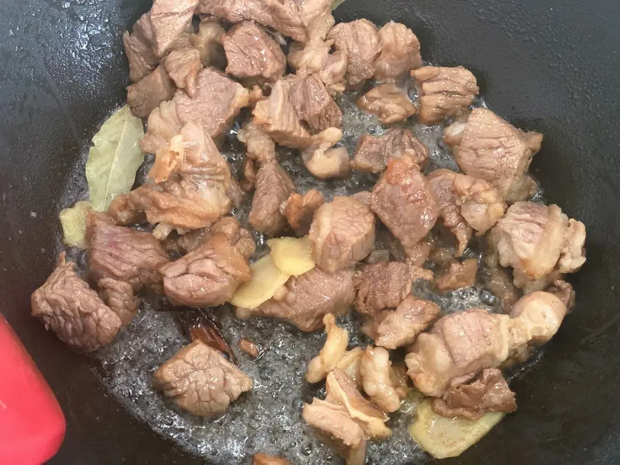 Tomato brisket The method is simple and super rice step 0