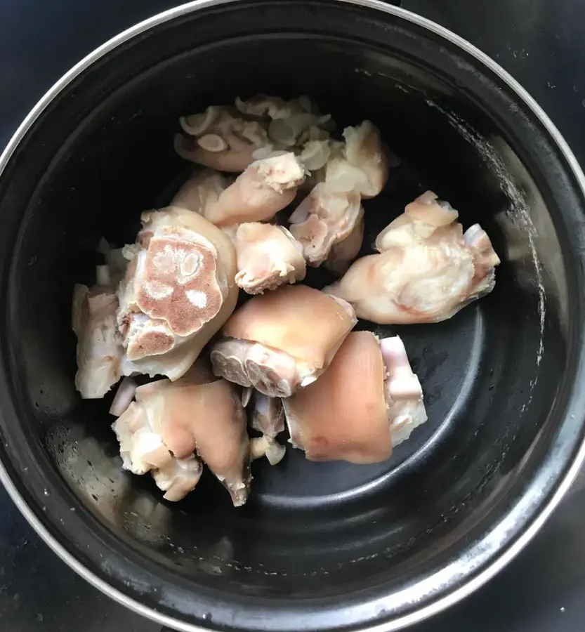 ã€Soybean stewed pig's trottersã€‘Pressure cooker (super detailed recipe) step 0