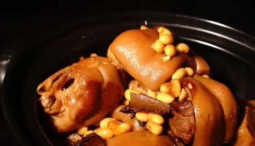 【Soybean stewed pig's trotters】Pressure cooker (super detailed recipe)