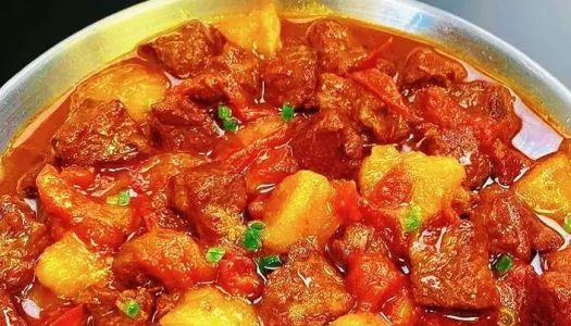 Gold medal  stewed brisket with tomatoes and potatoes