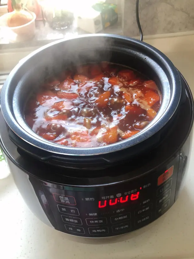 Beef brisket stew with tomato (electric pressure cooker version) step 0