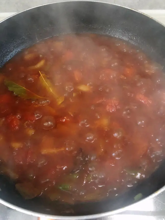 Beef brisket stew with tomato (electric pressure cooker version) step 0