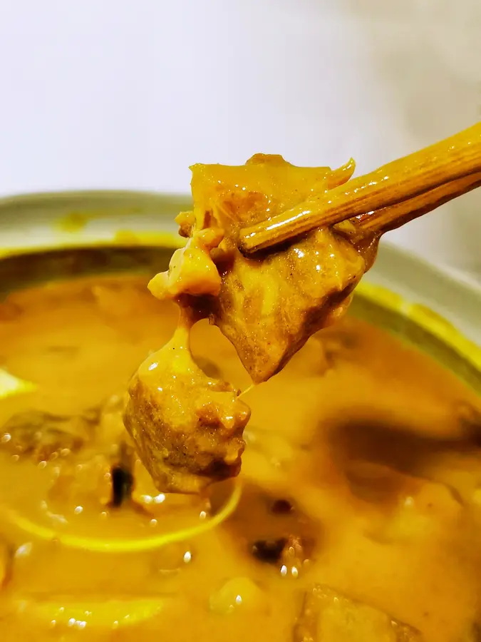 !ï¸ Hong Kong-style curry brisket is so hot that it goes well with rice step 0