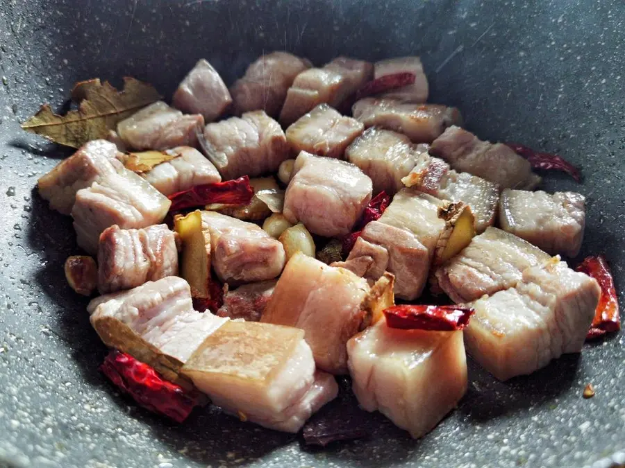 ãŠ™ï¸ New Year's flavor! !ï¸ braised pork with dried beans! !ï¸ Fat but not greasy step 0