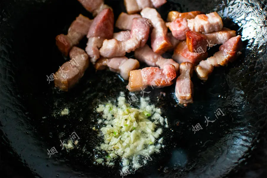 Bacon, shiitake mushrooms, Chinese cabbage|Simple and quick to eat step 0