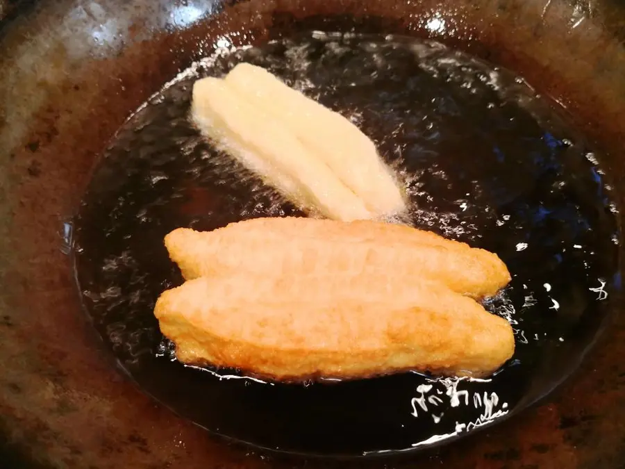 Kuaishou breakfast ~ homemade fritters (yeast version, no baking powder, leavening agent) step 0