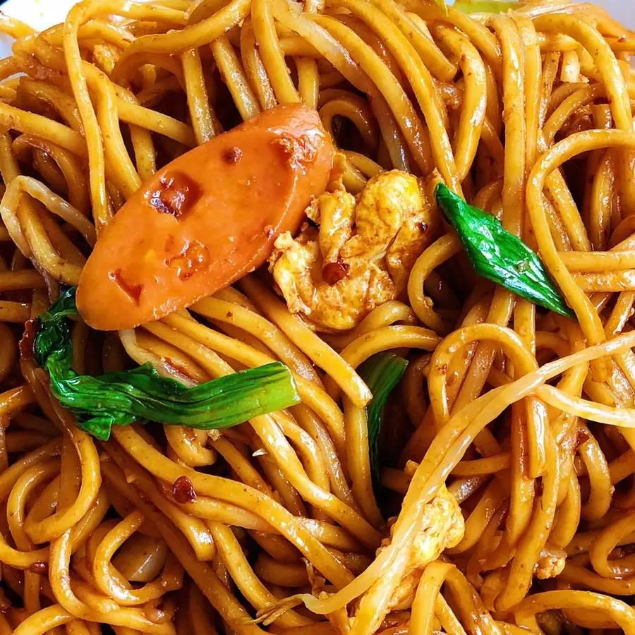  The simplest and best home-cooked fried noodles step 0