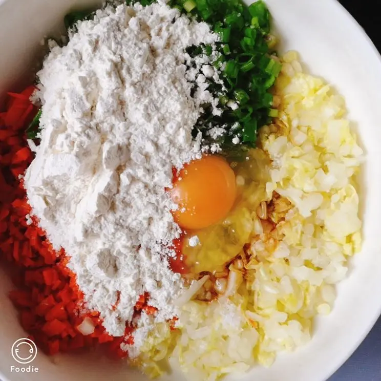 ã€Collectionã€‘Adults and children love to eat, fast breakfast, vegetable omelettes step 0