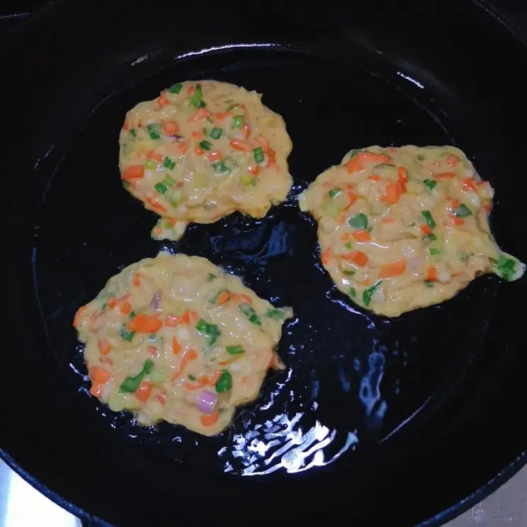 ã€Collectionã€‘Adults and children love to eat, fast breakfast, vegetable omelettes step 0