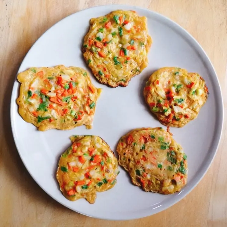 ã€Collectionã€‘Adults and children love to eat, fast breakfast, vegetable omelettes step 0