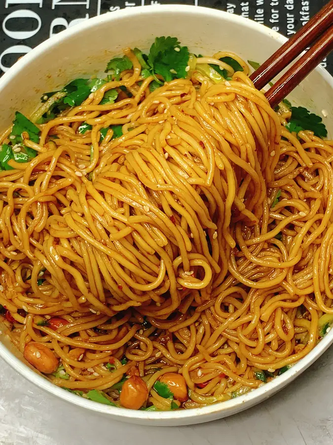 Simple cold noodles only take five minutes, and the joy of food is worth it~ step 0