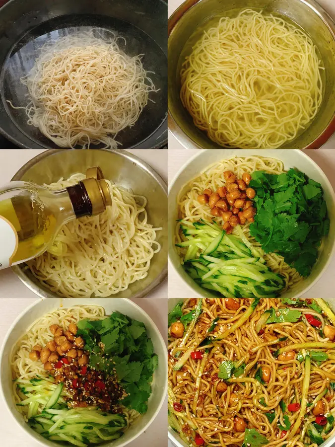 Simple cold noodles only take five minutes, and the joy of food is worth it~ step 0