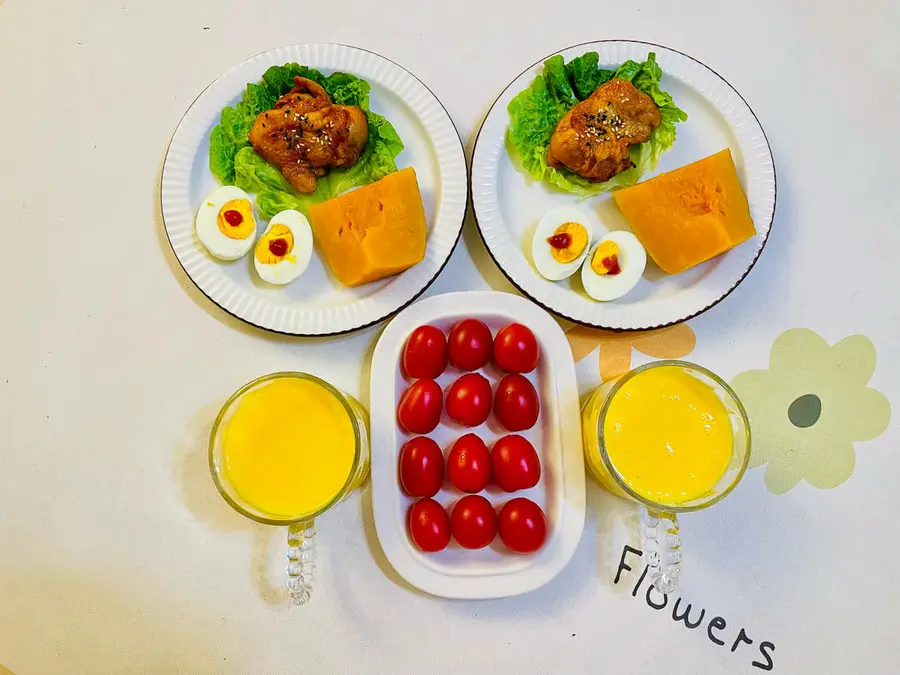 Elementary school students try different ways to make breakfast and don't repeat it every week step 0