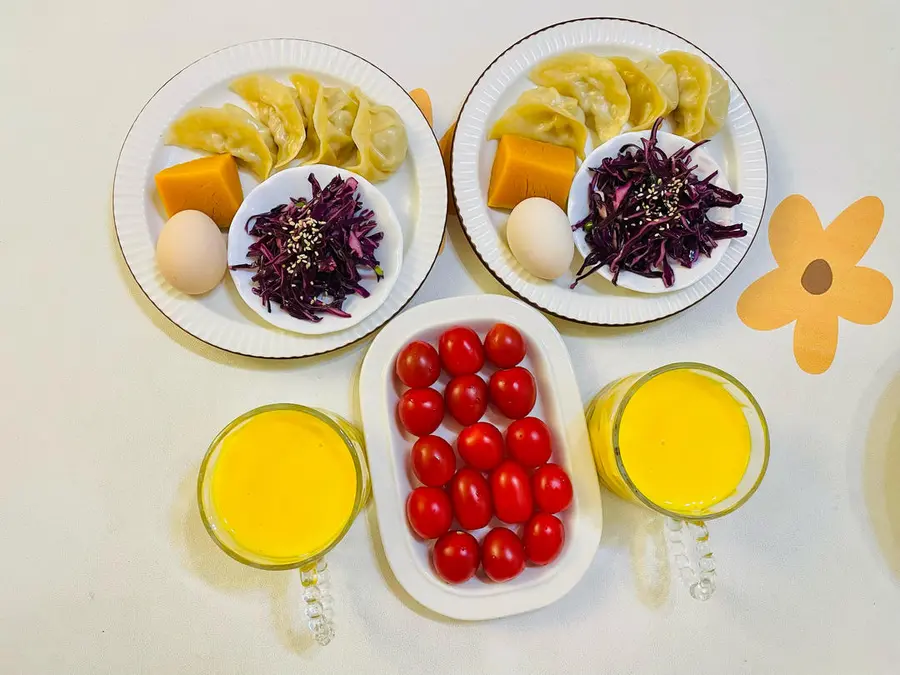 Elementary school students try different ways to make breakfast and don't repeat it every week step 0