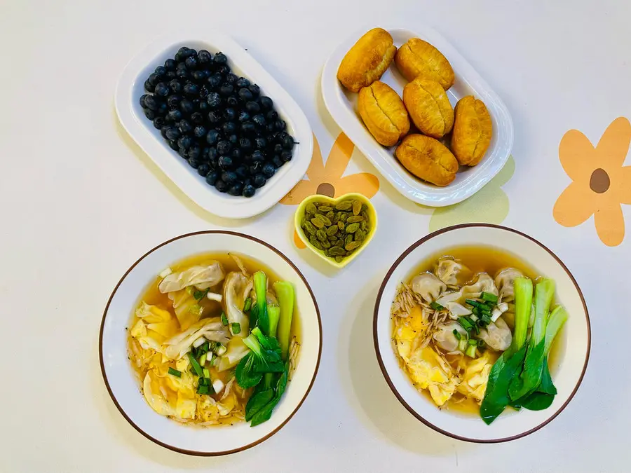 Elementary school students try different ways to make breakfast and don't repeat it every week step 0