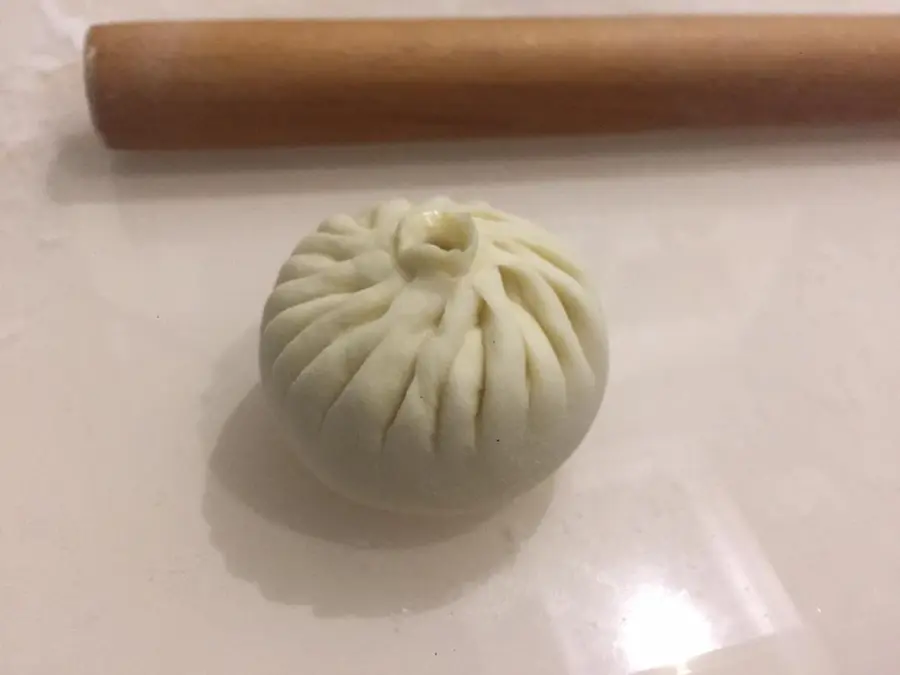 Fresh meat bun (super tender meat filling, !ï¸ soft and juicy, no tapping water ãŠ™ï¸ detailed version) step 0