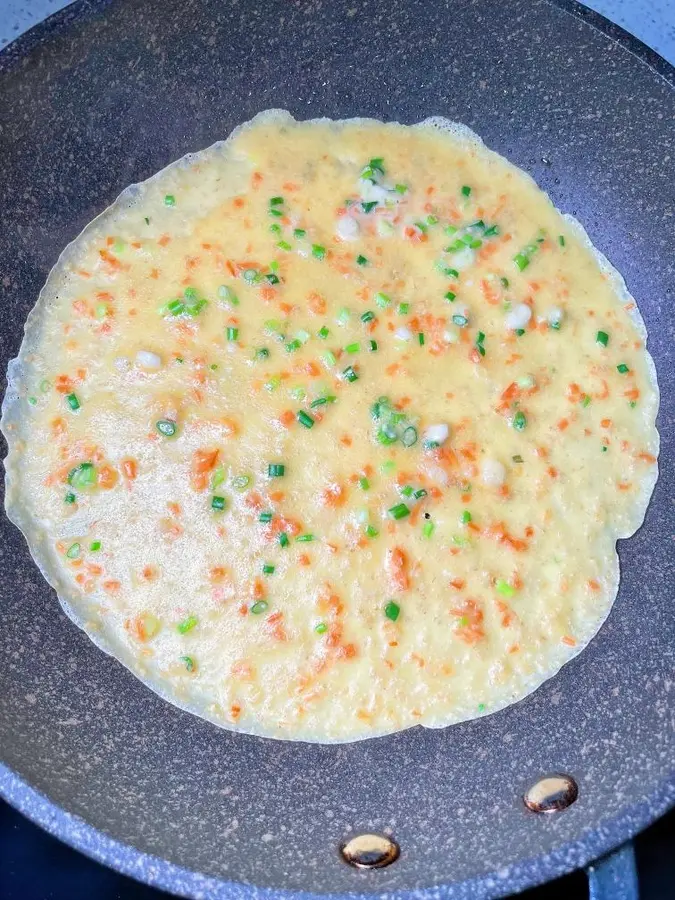 Non-sticky, non-kneading, omelet that can be made in 5 minutes step 0