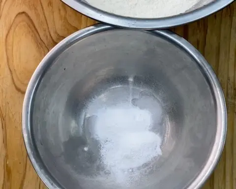 Aluminum fritters-free method step 0