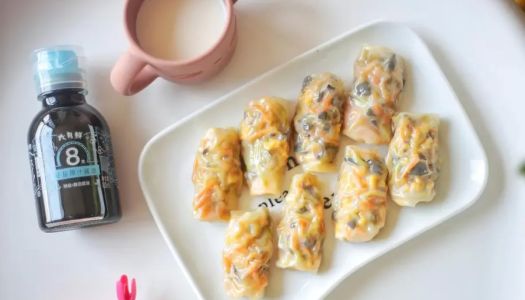 Summer Assorted Vegetable Rolls|Babies also have a good appetite!