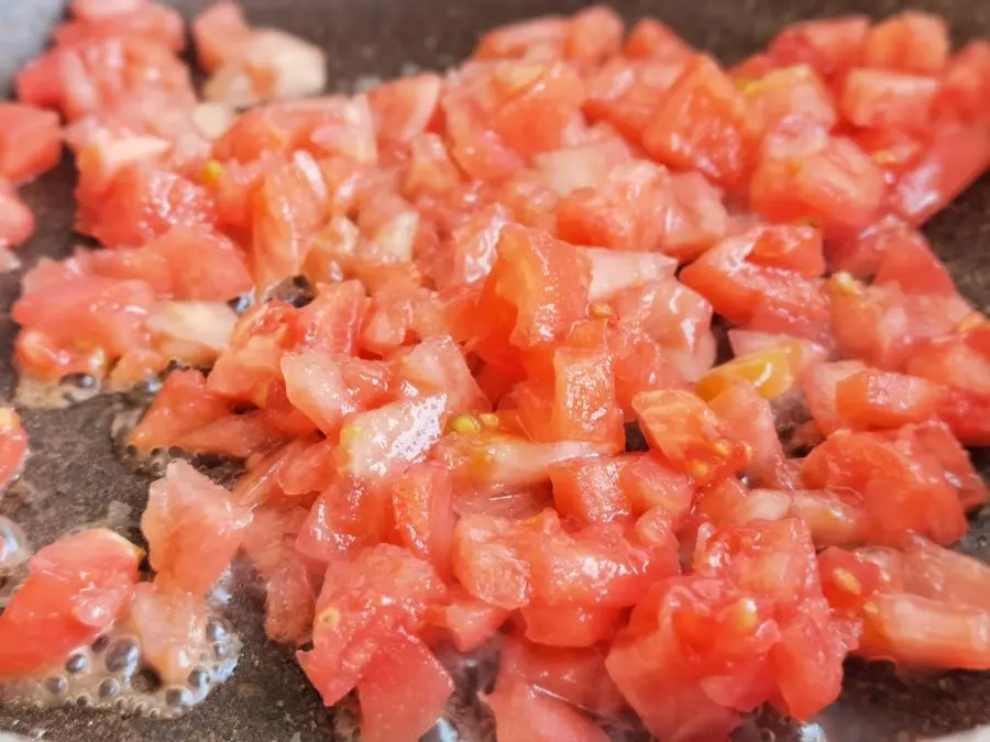 Braised chicken breast with tomato and corn|Bibimbap is super beautiful step 0