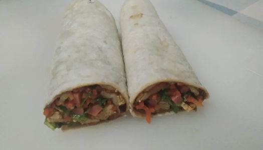 5 Minute Quick Breakfast - Hot Chinese Burritos