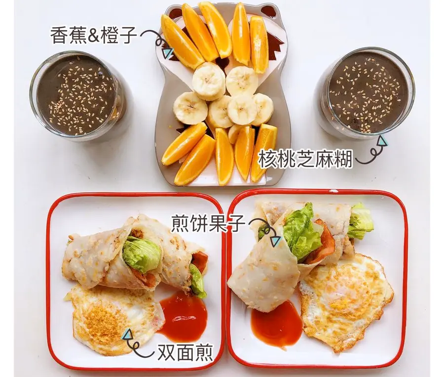 Simple and fast hands, high-value creative breakfast, Chinese and Western mix and match are not the same step 0