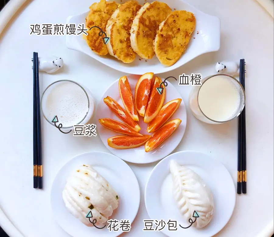 Simple and fast hands, high-value creative breakfast, Chinese and Western mix and match are not the same step 0