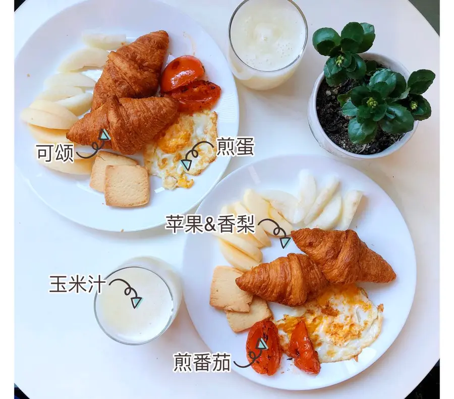 Simple and fast hands, high-value creative breakfast, Chinese and Western mix and match are not the same step 0