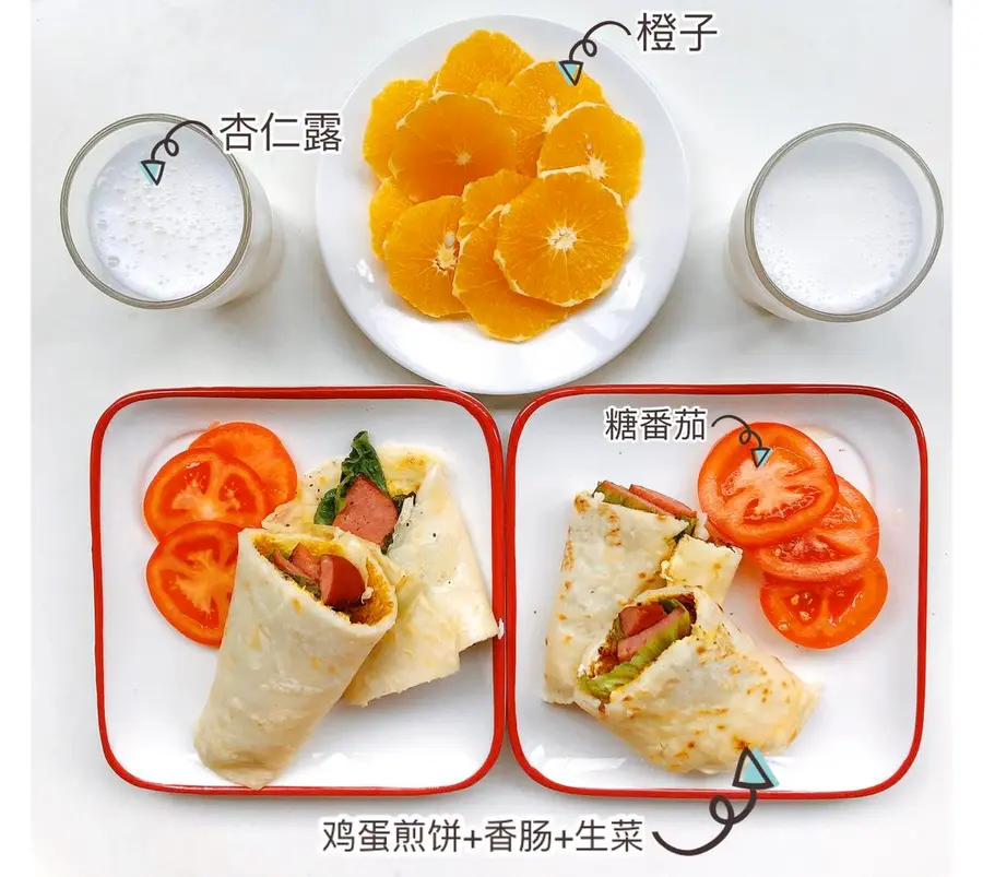 Simple and fast hands, high-value creative breakfast, Chinese and Western mix and match are not the same step 0