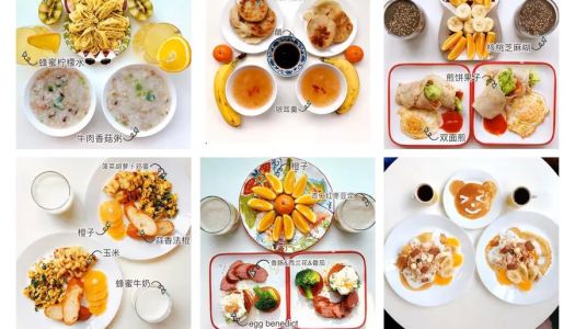 Simple and fast hands, high-value creative breakfast, Chinese and Western mix and match are not the same