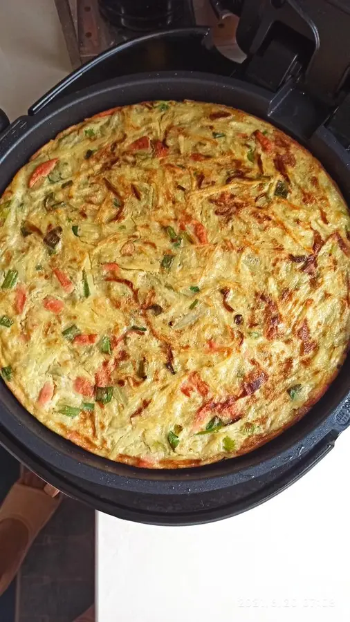 Chinese Pizza - Nutritious Vegetable Egg Cake (Super Quick Nutritious Breakfast) step 0