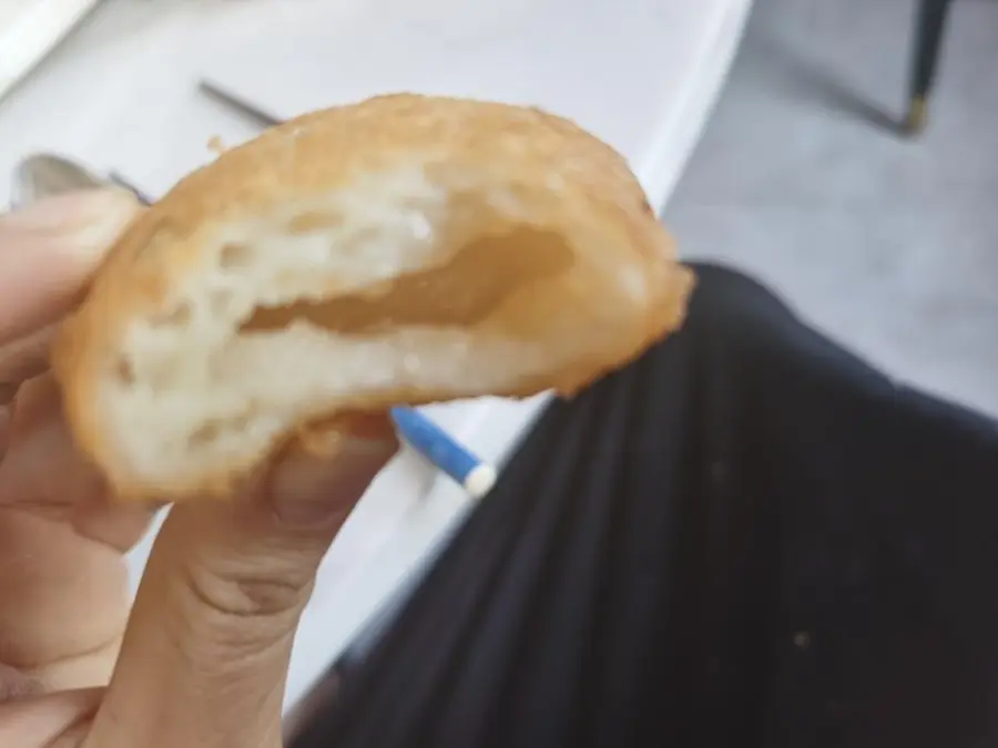 Classic Chinese street breakfast, fried sugar cake Fried cake, the taste of  childhood step 0