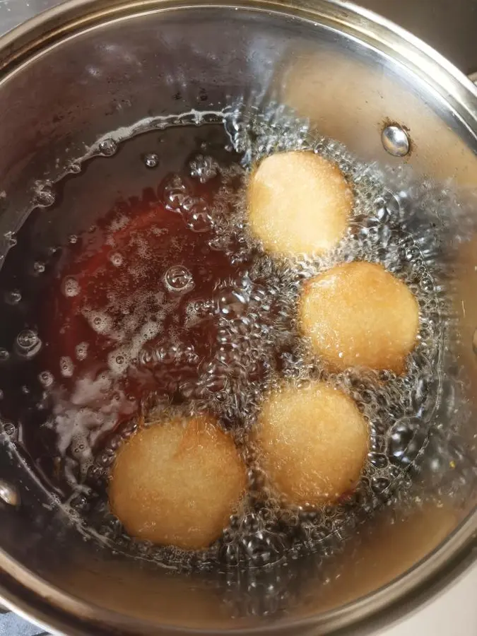 Classic Chinese street breakfast, fried sugar cake Fried cake, the taste of  childhood step 0