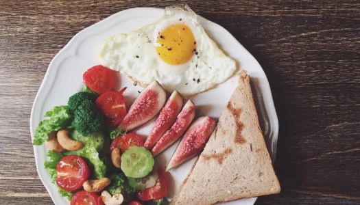 Five-minute Western-style breakfast