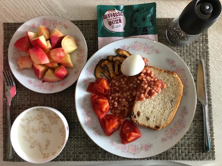 Baked beans with tomato sauce (English breakfast soybeans/kidney beans) step 0