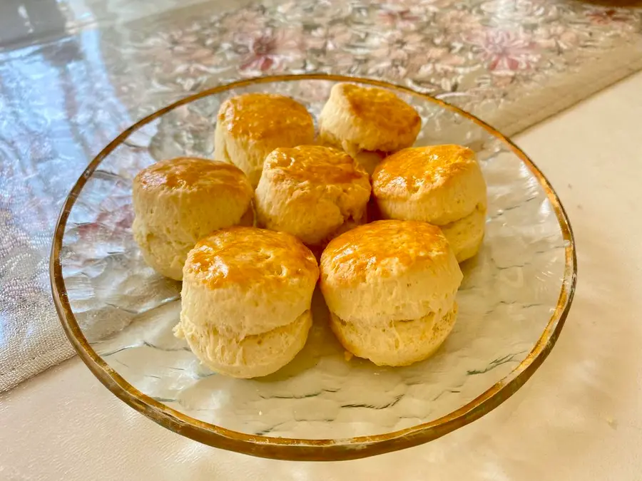 A must try! Explosion delicious! Evaporated milk scones! ã€Air Fryer Sconeã€‘ step 0