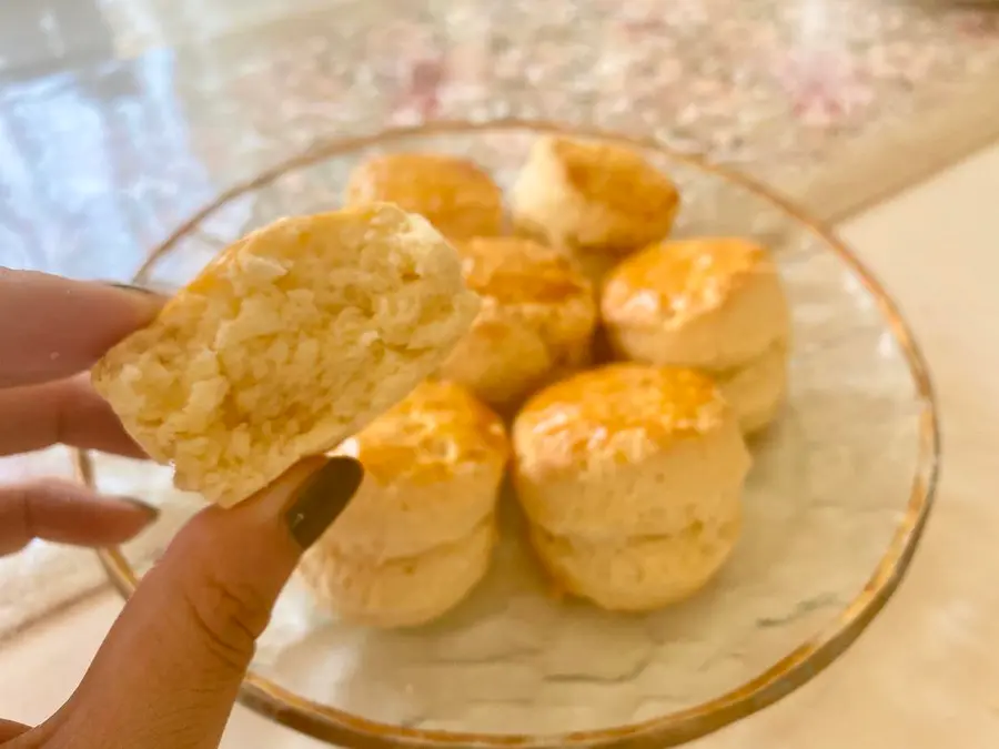 A must try! Explosion delicious! Evaporated milk scones! ã€Air Fryer Sconeã€‘ step 0